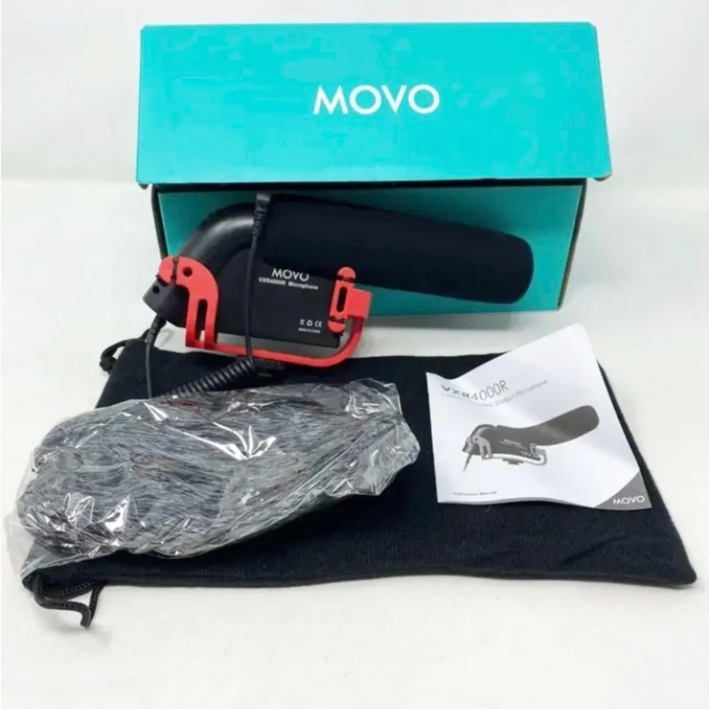 Camera mounted shotgun microphone